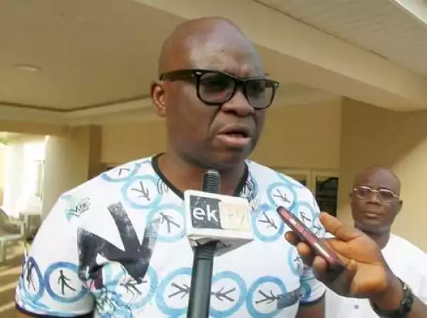 Will He Dump the PDP for APC? - Gov. Fayose Finally Addresses Viral Rumours of Defection